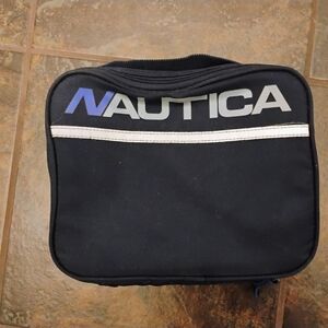 Nautica Black and Blue Insulated Bag